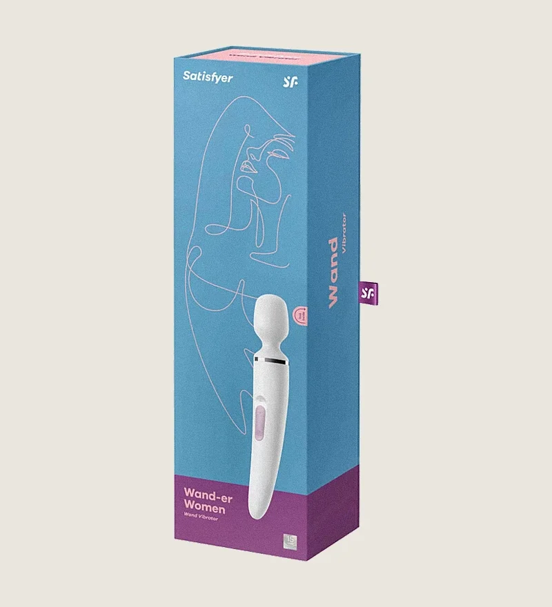 De Wand-er Woman Wand Vibrator nodigt je uit in een wereld van plezier voor het hele lichaam.