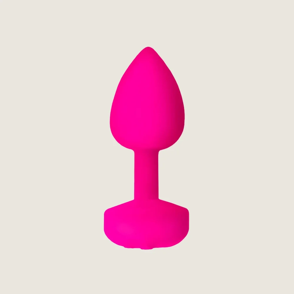 G-Vibe G-Plug S unisex vibrerende butt plug, ideaal voor zowel prostaatmassage bij mannen als voor het simuleren van dubbele penetratie tijdens vaginale seks met een vrouw, in de kleur Roze.