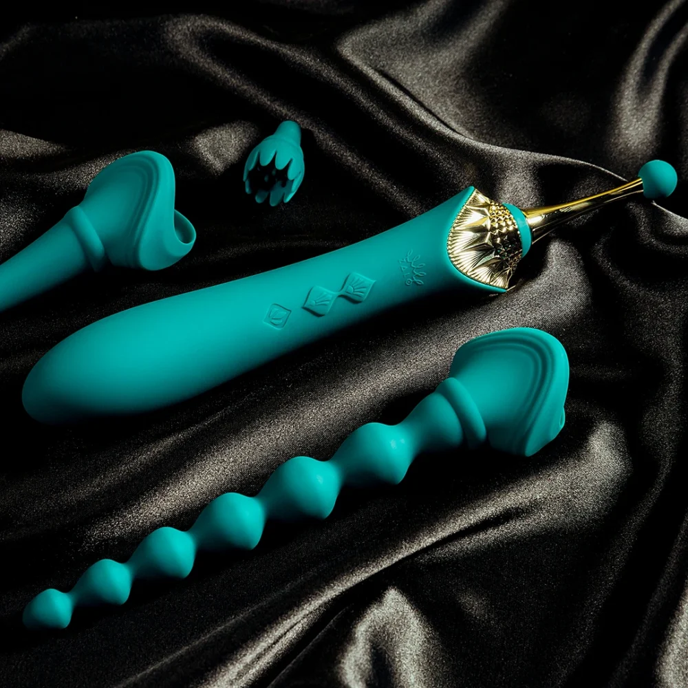 ZALO® Bess 2 Clitoral Massager for the most targeted stimulation in Turqoise green color.